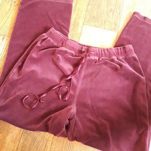 Robert Louis 1X Purple Velour Pants 💜